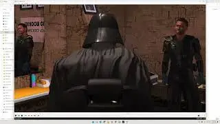 Hair to the Empire - Behind the Scenes #4 - #starwars #iclone8