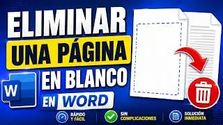 🔵 HOW TO DELETE A BLANK SHEET IN WORD | INTERMEDIATE WORD COURSE