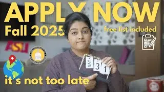 Late Deadline Universities in the USA Fall 2025 | Rolling Applications with High Scholarships