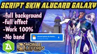 Script Skin Alucard Galaxy full effect || Mobile legend