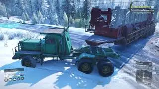 SnowRunner (No Commentary) Drill Rig Disassembly, Pacific P16