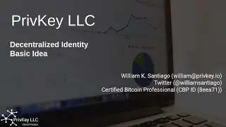 Decentralized Identity Basic Idea