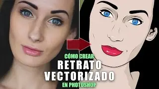 Cómo crear un retrato vectorizado en Photoshop