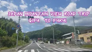 JAPAN Mountain VIEW Roundtrip  | GIFU TO FUKUI | BEACH ROADTRIP JAPAN