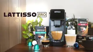 Coffeeza Lattisso Pro, One Touch Cappuccino/Latte Coffee Machine for Home