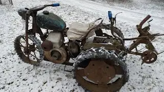 Studebaker . Самодельный трактор , трицикл .
