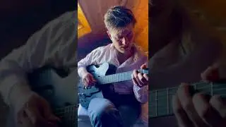 Magic hour improv #jazzguitarist #guitar #gitar #guitarsolo #music #guitarist #guitarguitar