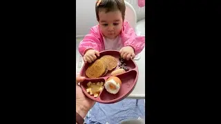 Balkabaklı Hurmalı Kolay Bebek Pankeki +8 Ay instagram: @rabiakdagsahin