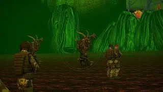 Warhammer 40k: Death Guard SNPCs vs NPCs in Garry's Mod 