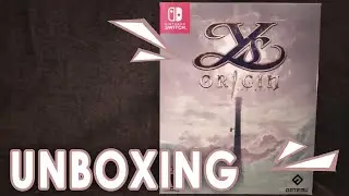 Ys Origin Collector's Edition Unboxing [Limited Run Games]