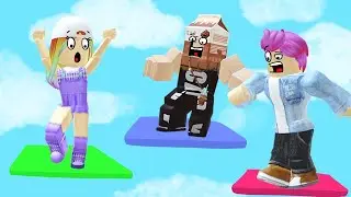 Играем в ROBLOX Color Block Run😜