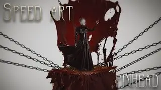 Speed Art | Hellraiser Pinhead cosplay
