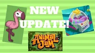 NEW ANIMAL- FLAMINGOS (Animal Jam Update)