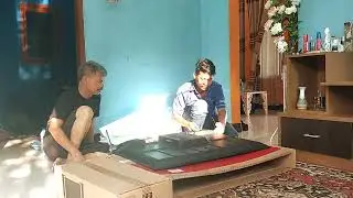 unboxing TV POLITRON ANDROID 23 INC