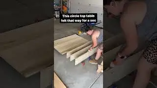 DIY Large Round Table