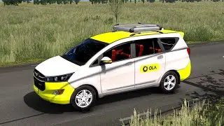 OLA Cab Journey Outstation Village | Toyota Game | Toyota Innova Crysta | ETS2 Car Mod