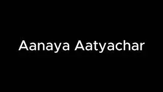 Aanaye official lyric video-UDAN X JAMESY @DGRECORDSPT