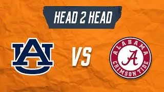 Head to Head: Auburn vs. Alabama in 2023 Iron Bowl