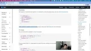 Dart Language Tour - Control flow statements - If and else