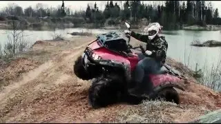 Установка выноса радиатора motoXcenter.ru На квадроцикл 