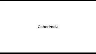 Maria Manau: Coherència