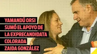Yamandú Orsi anunció la incorporación de Zaida González, del Partido Colorado, al Frente Amplio