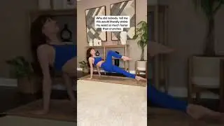THIS exercise helped me to shrink my waist! No crunches needed