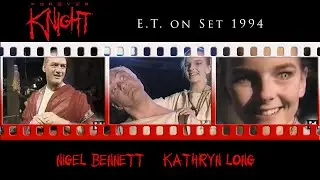 Forever Knight | ET Interviews Nigel Bennett, Kathryn Long | Behind the Scenes (December 1994)