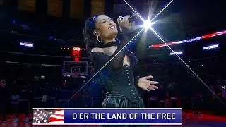 Jules Aurora - LA Lakers National Anthem LIVE @ Crypto Arena