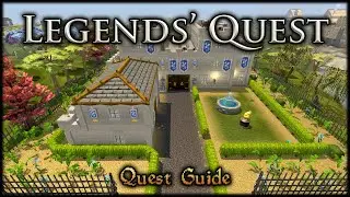 Legends' Quest - RuneScape Quest Guide - [No Vocal Commentary, Reduced Fast-Forwarding]