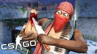 МАНЬЯК НА НОВОГОДНЕМ DE MIRAGE в CS:GO