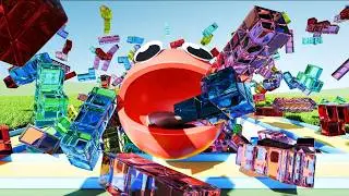 Pacman 3D Jelly Tetris 2!