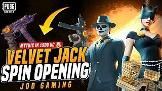 🎰 VELVET JACK SPIN CRATE OPENING 🎉 | 🍀 LUCKIEST PULLS 💎 | 👕 PDP OUTFIT | 🔥 PUBG MOBILE