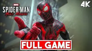 SPIDER-MAN MILES MORALES Gameplay Walkthrough FULL GAME (4K 60FPS) - No Commentary