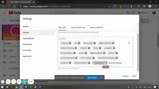 How to Add Keywords in Your YouTube Channel