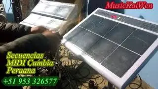 Secuencias Cumbia Bateria Electronica Yamaha DTX Multi 12 MIDI