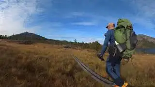 Hiking Sjunkhatten 360° view