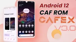 First CAF ROM Based ON ANDROID 12!