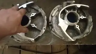 Самодельный V-twin от Shamagin Design. Часть 2 - распили картер двигателя.