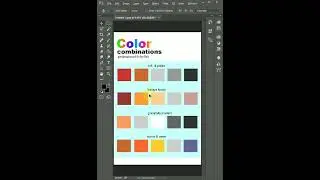 Colors Combinations Codes in Adobe Photoshop