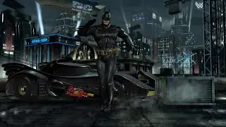 Free Batman & Batmobile 1989 3D model | Alan Walker Faded Remix | Gotham City Live Wallpaper