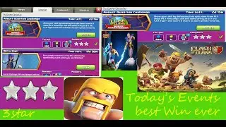 Clash of Clans today's best attack  3 star