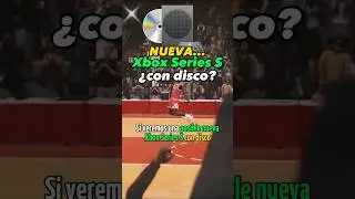 Nueva Xbox Series S ¿con discos?💿🤨 