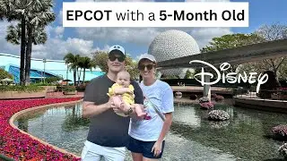 EPCOT With A 5-Month Old | Vlog | Le Creperie de Paris Food Review