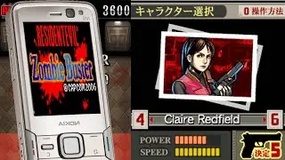 Resident Evil Zombie Buster J2ME Gameplay