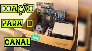 DOAÇÃO PARA O CANAL | MUITOS HARDWARES