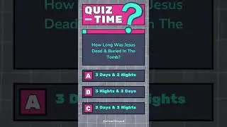How Long Was Jesus Dead & Buried In The Tomb? ✝️ #shorts #god #religion