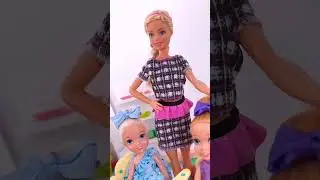 Elsie & Annie's Phone Trouble in Class! #dolls #YouTubeChamps 🔥 #school