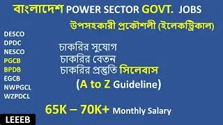 Govt Job Opportunities & Preparation (Syllabus) for Sub Assistant Engineer (Electrical)