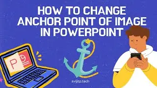 Easy way to change anchor point in PowerPoint | #powerpointtricks #presentationtool